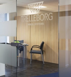 Trelleborg Wheel Systems interior designed by Accent Office