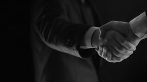 teamwork, shaking hands