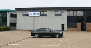 Chubb Luton building logo