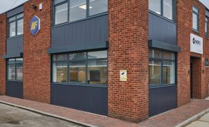 Midfix building logo