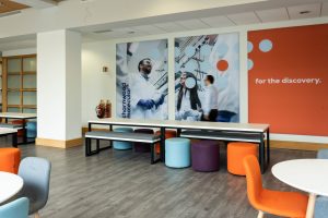 Charnwood Molecular interior designed by Accent Office