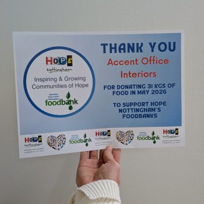 Supporting Our Community: Donation to Hope Nottingham featured image